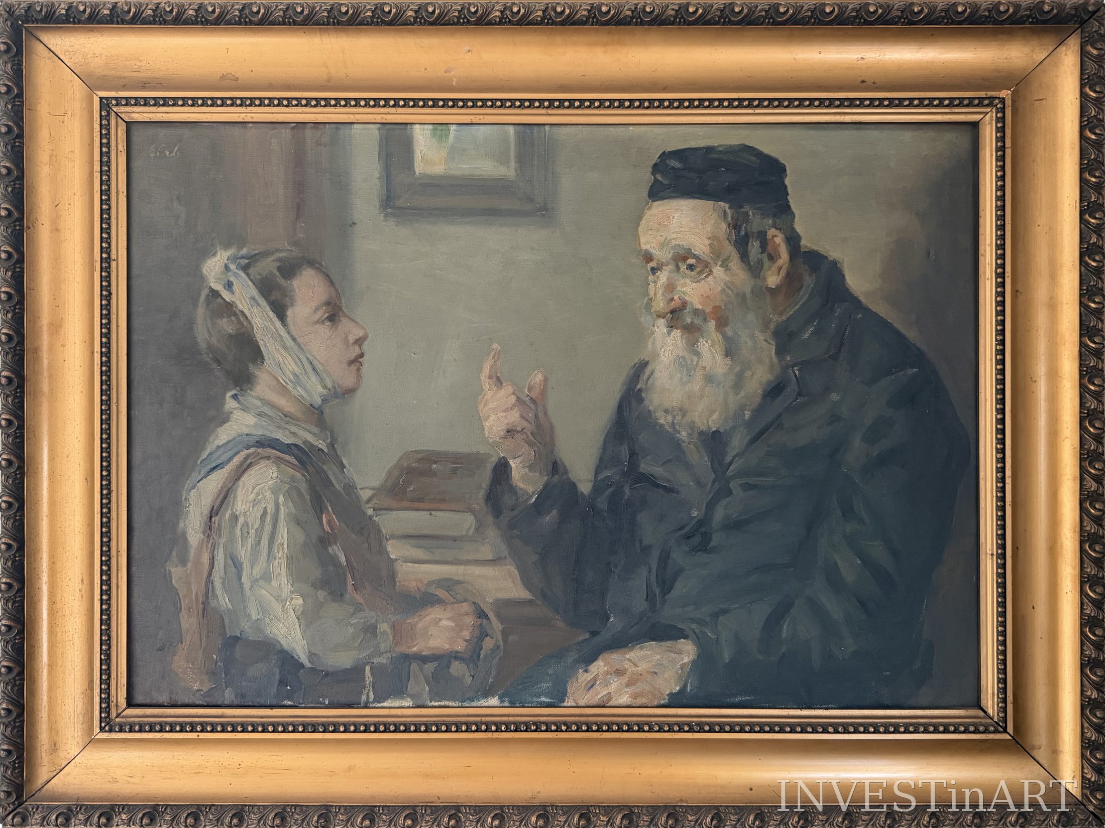 Rabín a žiak — Ernő Erb