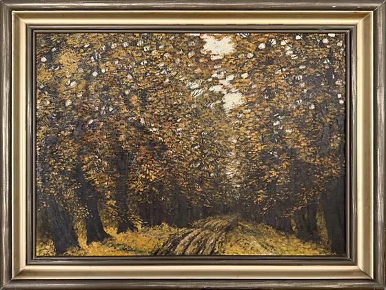 Bankovský les — Anton Jasusch (maľba)