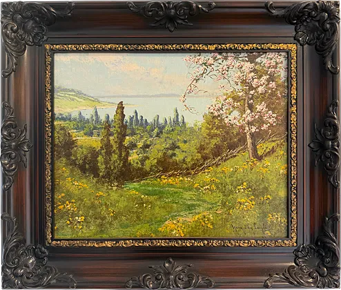 Jarná krajina — László Neogrády (maľba)