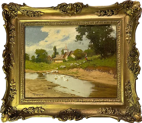 Husiarka — László Neogrády (maľba)